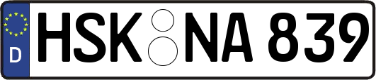 HSK-NA839