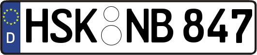 HSK-NB847