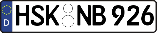 HSK-NB926