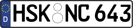 HSK-NC643