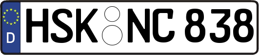HSK-NC838