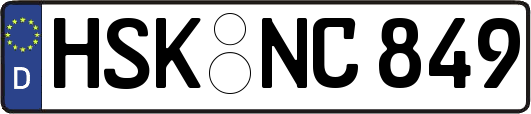 HSK-NC849