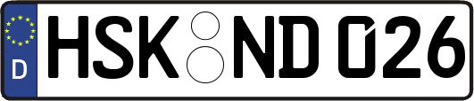 HSK-ND026