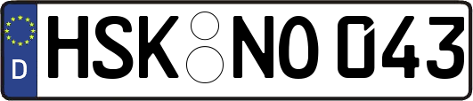 HSK-NO043