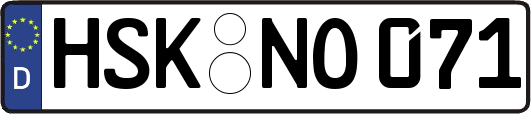 HSK-NO071
