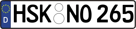 HSK-NO265