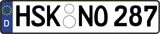 HSK-NO287