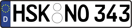 HSK-NO343
