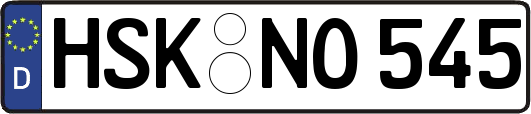 HSK-NO545