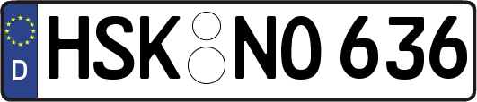 HSK-NO636