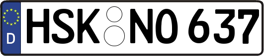 HSK-NO637