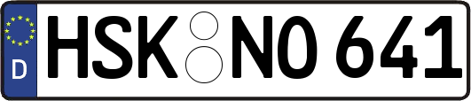 HSK-NO641
