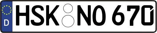 HSK-NO670
