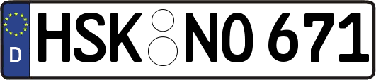 HSK-NO671