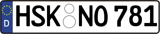 HSK-NO781