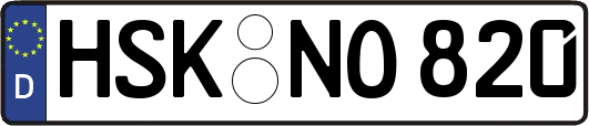 HSK-NO820