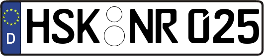 HSK-NR025