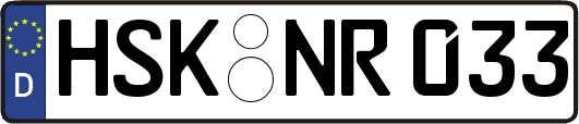 HSK-NR033