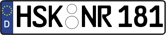 HSK-NR181