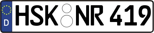 HSK-NR419