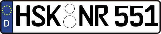 HSK-NR551