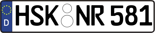 HSK-NR581