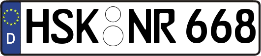HSK-NR668