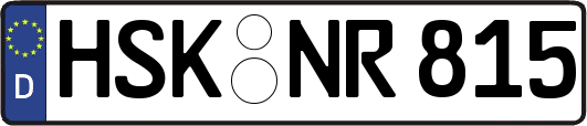 HSK-NR815