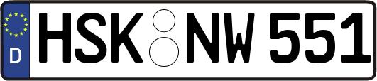 HSK-NW551