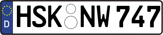 HSK-NW747