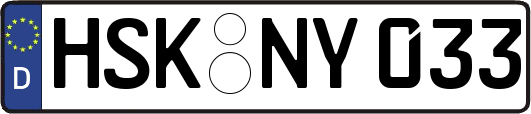 HSK-NY033
