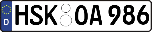 HSK-OA986
