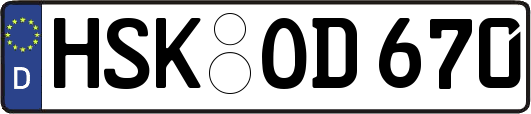 HSK-OD670