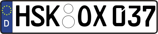 HSK-OX037