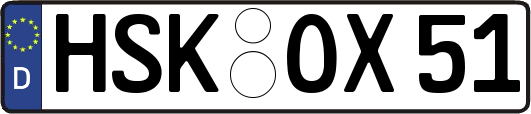 HSK-OX51