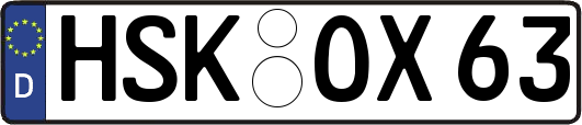 HSK-OX63
