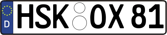 HSK-OX81