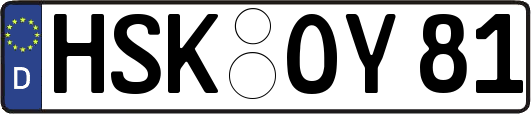 HSK-OY81