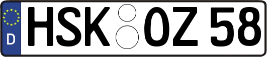 HSK-OZ58