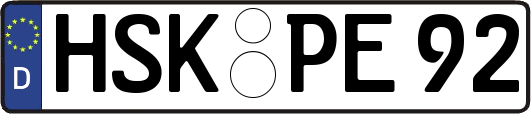 HSK-PE92