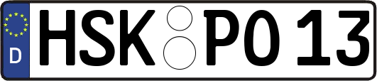 HSK-PO13