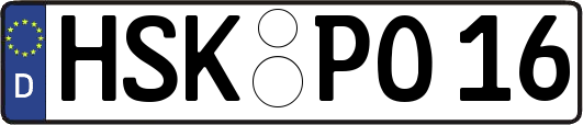 HSK-PO16