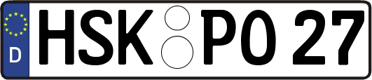 HSK-PO27