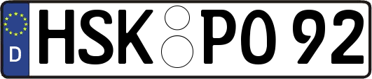 HSK-PO92