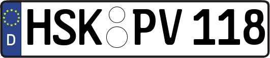 HSK-PV118