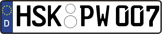 HSK-PW007