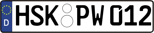 HSK-PW012