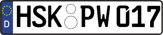 HSK-PW017