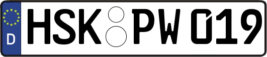 HSK-PW019