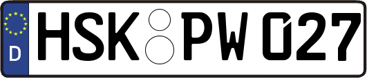 HSK-PW027
